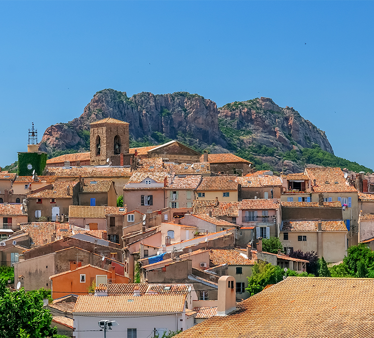 Tausendjährige Stadt von Roquebrune