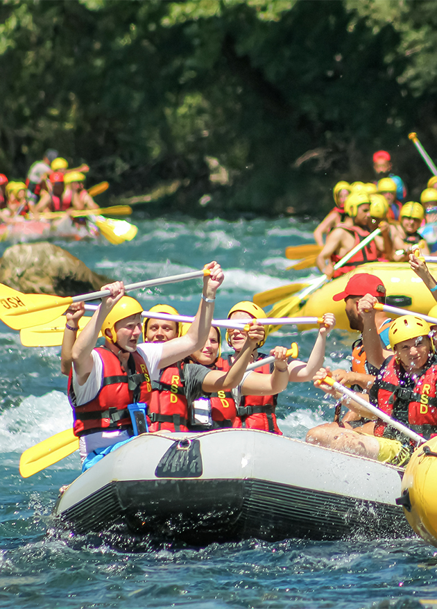 Rafting in den Gorges du Verdon