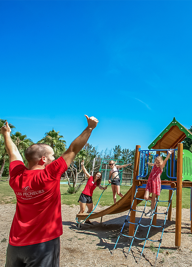 Campingplatz mit Animationen im Var