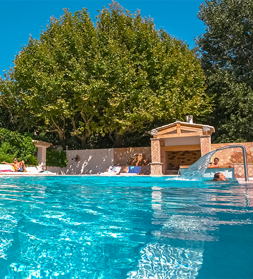 camping avec piscine le muy