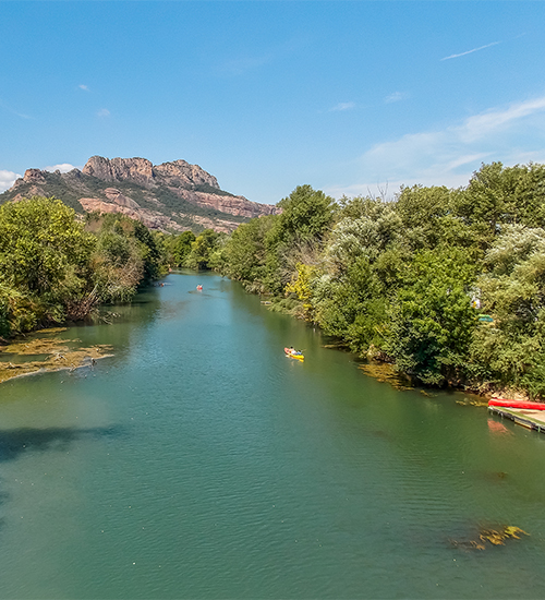 camping bord riviere var