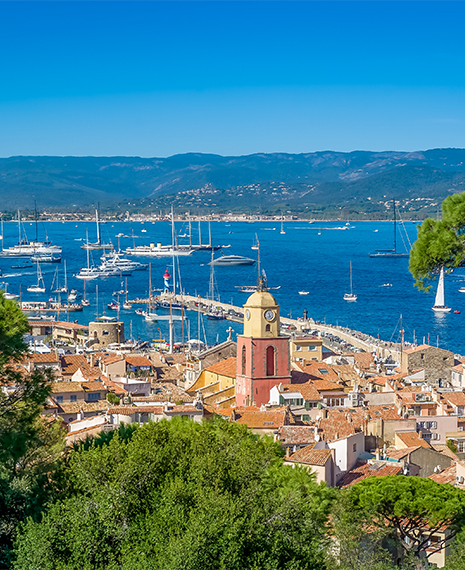 la ville de saint tropez