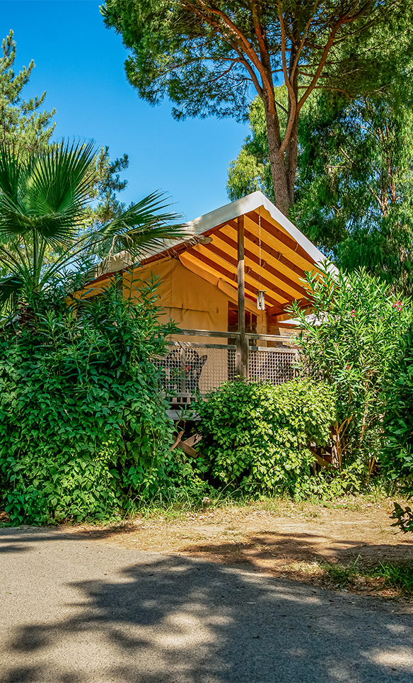lodge camping provence region paca
